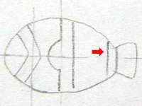 魚の絵カンタン描き方 知識なくても描ける方法です